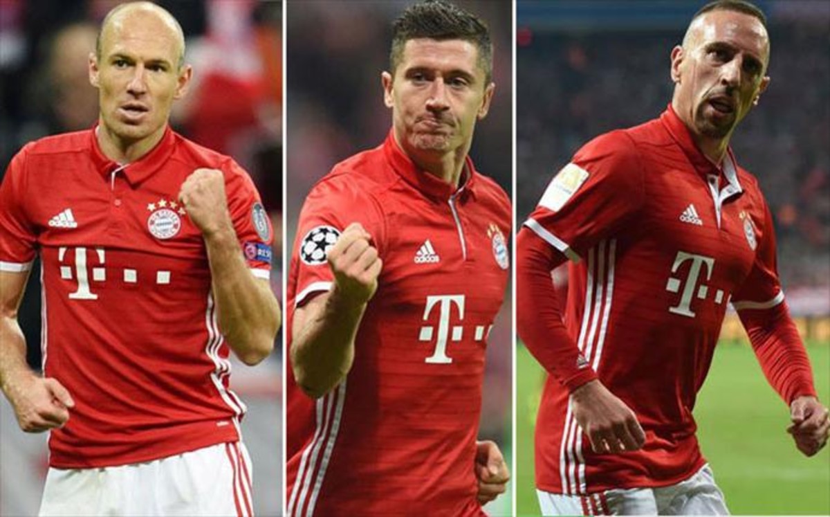 El Bayern renueva a su tridente