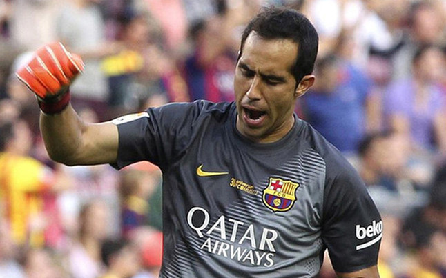 Barça: Claudio Bravo « In the cloakroom, we speak about the triplet »