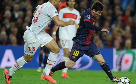 Messi fue un sufrido revulsivo para el Barça