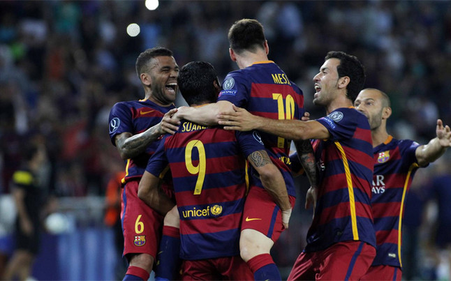Pedro le regala la Supercopa de Europa al Barça