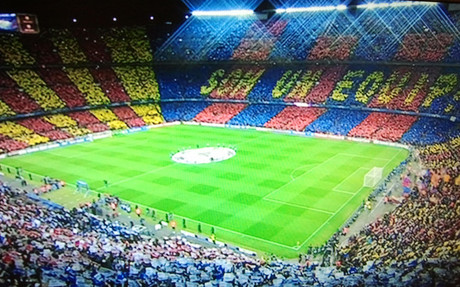 El Barça cambiará el césped del Camp Nou