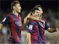 BARA 3-ELCHE 0: Messi y Munir la 'lan' en el estreno liguero