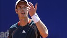 Andy Murray se vio sorprendido por el saque de Milos Raonic