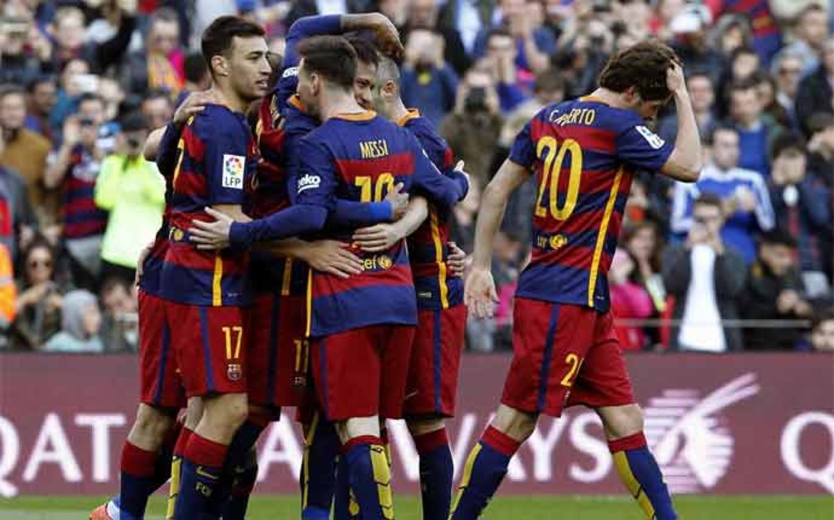 El Barça exhibe su poderío frente a un Getafe que huele a Segunda A
