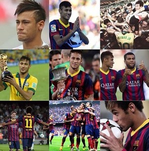Neymar resume o seu 2013