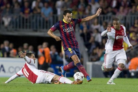 El Barça tuvo más dificultades de lo que indica el 4-0 final para vencer al Ajax en el Camp Nou