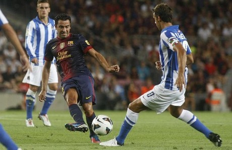 El duelo entre Xavi Hernández y Xabi Prieto del Camp Nou se repetirá en Anoeta