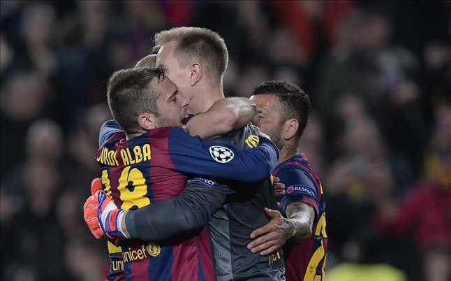 los-jugadores-del-barca-celebraron-clasificacion-