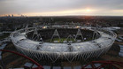 Vista panorámica del estadio olímpico de Londres
