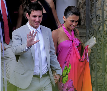 Leo Messi y su novia Antonella Roccuzzo
