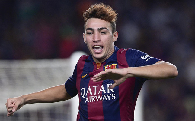 Munir ha protagonizado un debut histórico en el Camp Nou