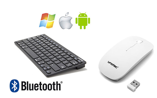 Consigue este teclado Unotec y un ratón inhalámbrico