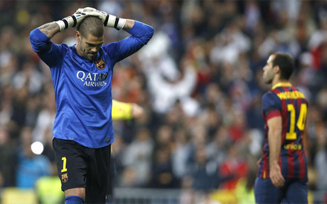 Valdés abandona el Barça sin despedirse