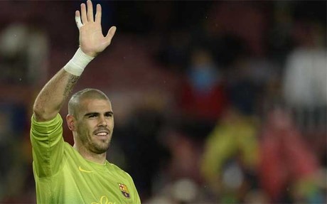 Valdés ha sido el último portero del Barça en conquistar el Trofeo Zamora