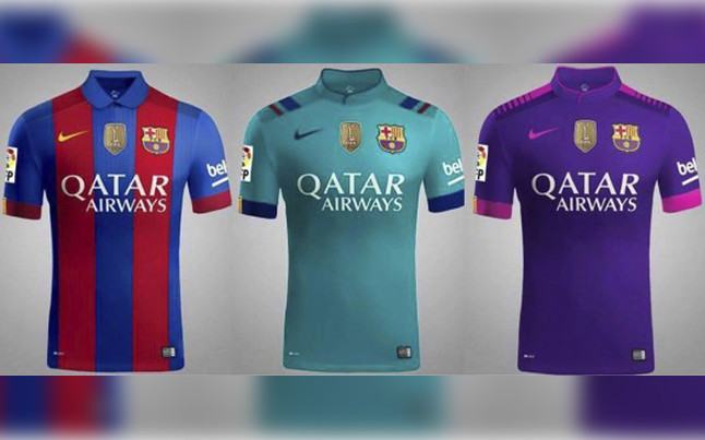 Look Las tres camisetas del FC Barcelona para la próxima temporada