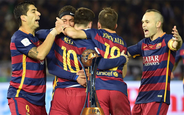 El FC Barcelona, campeón del mundo de clubes y repóker de títulos en el 2015