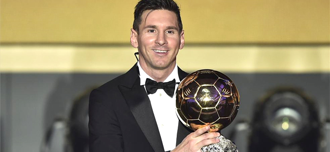 Messi gana su quinto Baln de Oro!