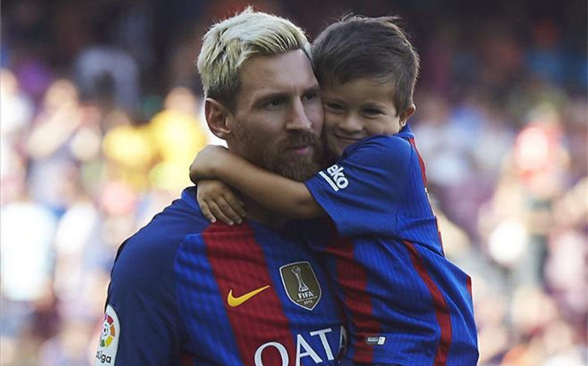 Lionel Messi's son Thiago set to join FCBEscola youth set-up