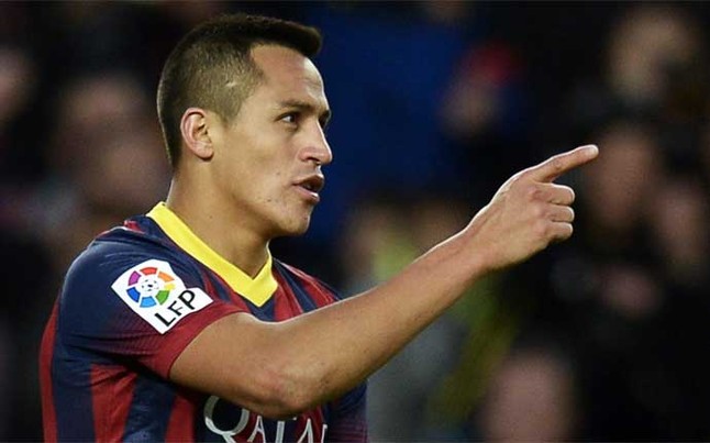 Alexis quiere marcar el camino del triunfo para el Barça en San Mamés | Foto: AFP