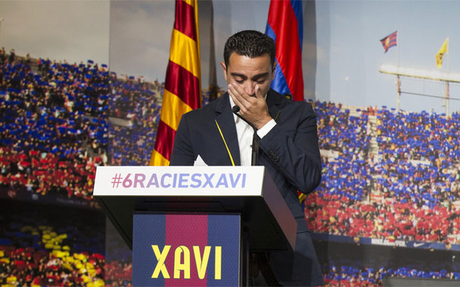 El discurso íntegro de Xavi: "Ni en los mejores sueños podía imaginar lo que he vivido en el FC Barcelona"