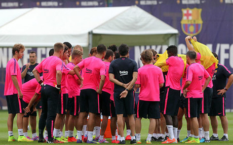 El FC Barcelona est listo para seguir su pretemporada en Inglaterra