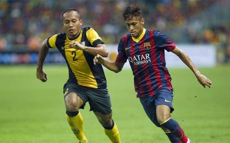 Neymar fue el mejor del Barça