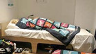 Así es la cama \"súper larga\" y extensible en la que dormían los atletas de los Juegos. Sus medidas son de 2'30 m x 90 cm.