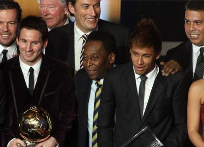 Messi, Pelé, Neymar y Ronaldo, protagonistas en el Mundial 2014