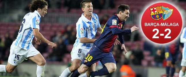 Messi se inventó un gol de la nada cuando el Barça perdía 0-1