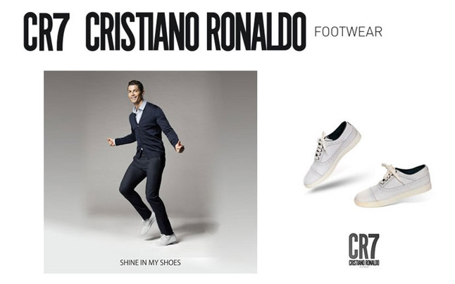 Cristiano Ronaldo lanza su propia marca de calzado