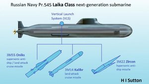 Rusia presenta a Laika, su nuevo submarino nuclear