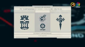 Cartagena - Celta B: (1-0): El Cartagena luchar por el ascenso hasta el final