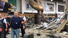 La explosin en el aeropuerto de Bruselas sorprendi a la expedicin del KAS Eupen en la terminal