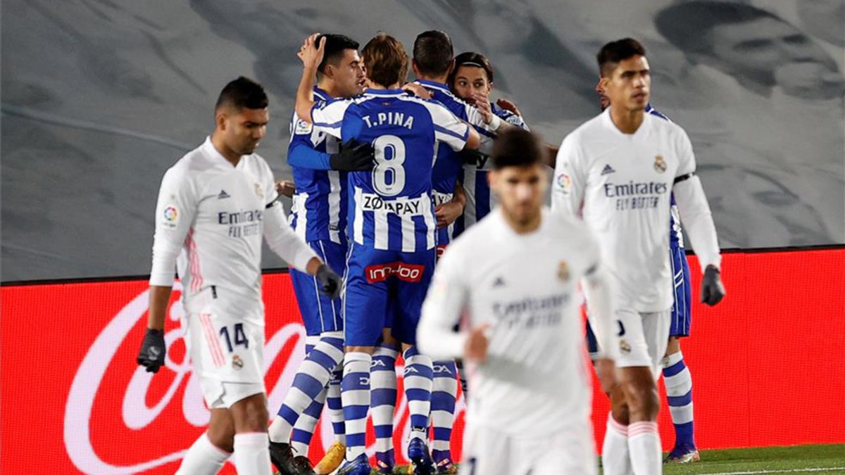 Real Madrid 1-2 Alaves: Los Blancos' balloon popped by Basques