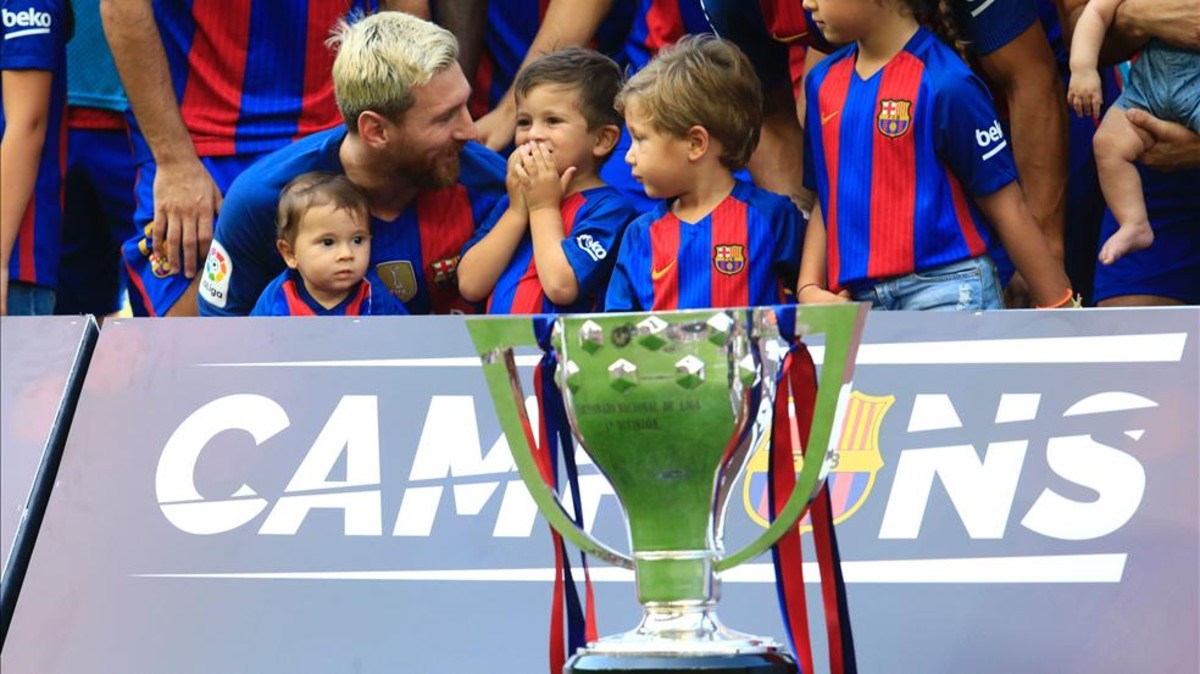 Los hijos de Leo Messi