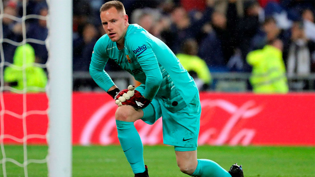 Ter Stegen “happy” at Barça but confirms renewal talks are on hold