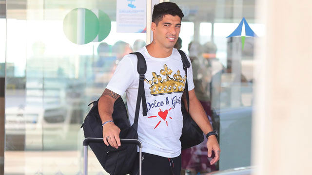 Luis Suarez is now in Barcelona ready for the new season