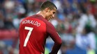 Cristiano Ronaldo, decepcionado por el empate ante Mxico