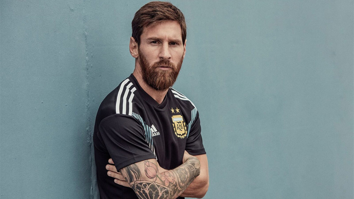 camiseta de messi argentina 2018