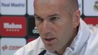 Zidane sale en defensa de Keylor Navas y Ramos