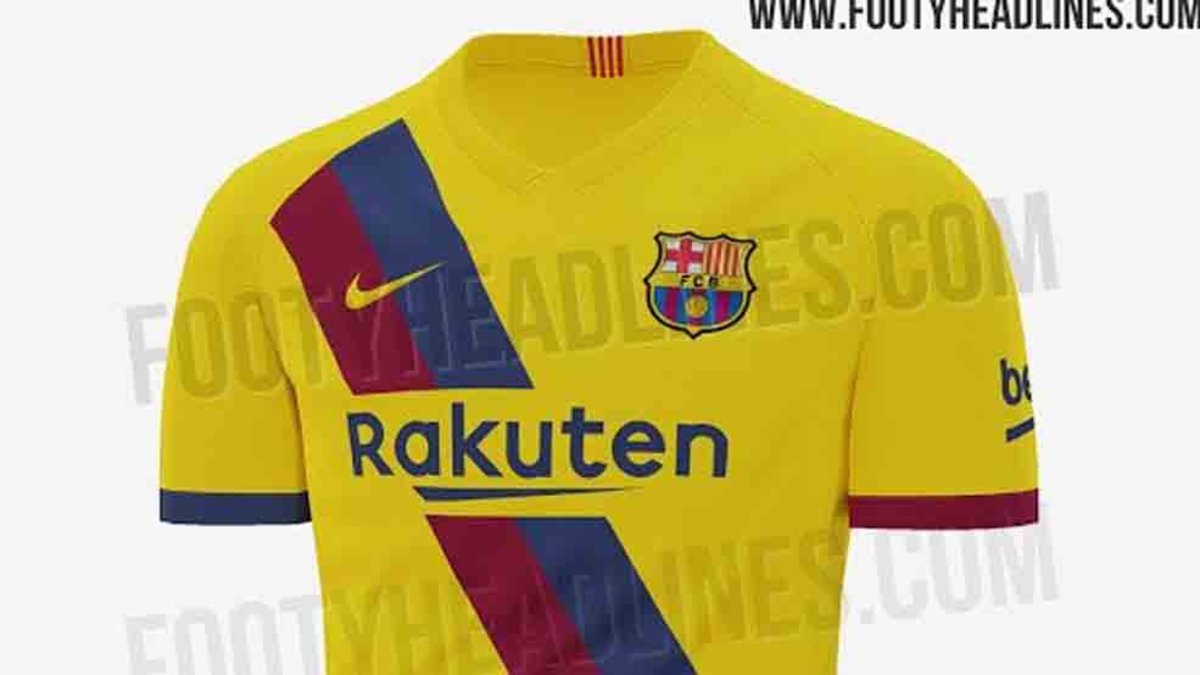 New images of the Barcelona 2019-2020 second strip emerge