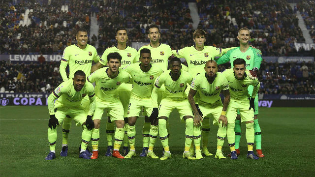 El 1x1 de los jugadores del Barça en la derrota ante el Levante