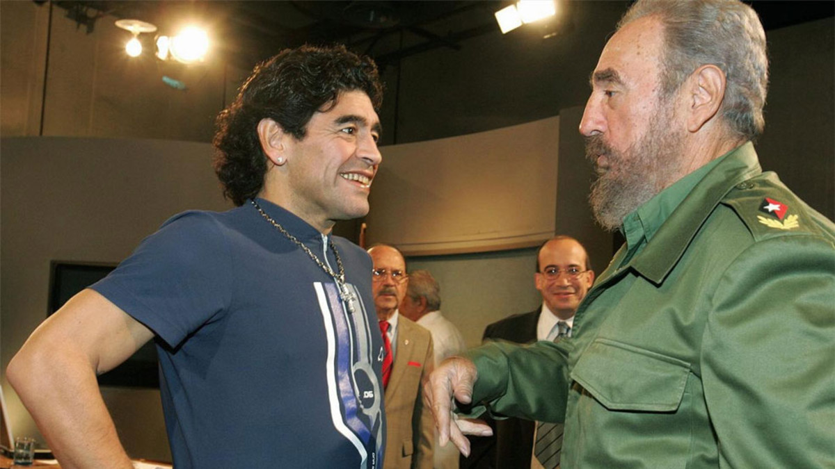 Fidel Castro y su íntima relación con Maradona