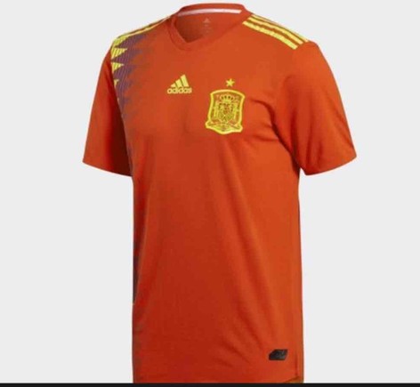 rizo fluido Dispensación La camiseta de España para el Mundial 2018 es así