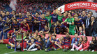 El FC Barcelona es el 'rey de copas'. En 2016 conquistó su título número 28 (imagen) y este sábado el 29
