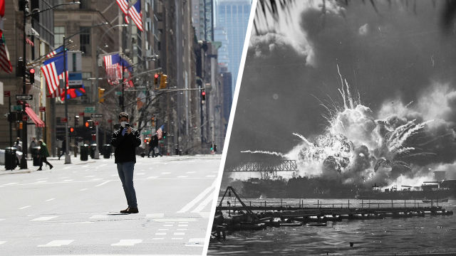 En EE. UU. comparan el momento actual con Pearl Harbor o el 11-S