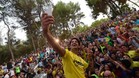 Pato se hizo un 'selfie' con los aficionados que acudieron a su presentacin