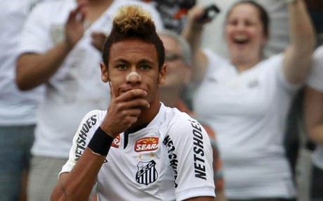 Neymar quiere seguir ganando títulos con el Santos