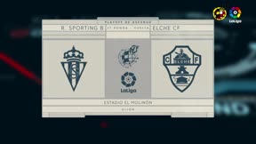 Sporting B - Elche (1-2): Nino lleva al Elche a la final