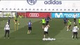 El Real Madrid inicia la preparacin del partido contra el Atltico